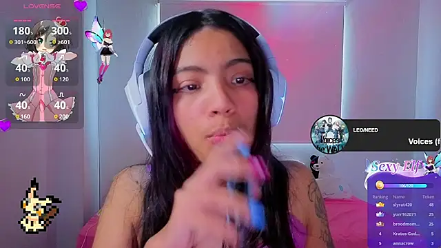 Lovelyamyy online show from January 2026 12:18:01 PM