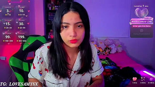 Snapshot of Lovelyamyy chatting on June 2026 03:01:01 AM Lovelyamyy online show from June 2026 03:01:01 AM