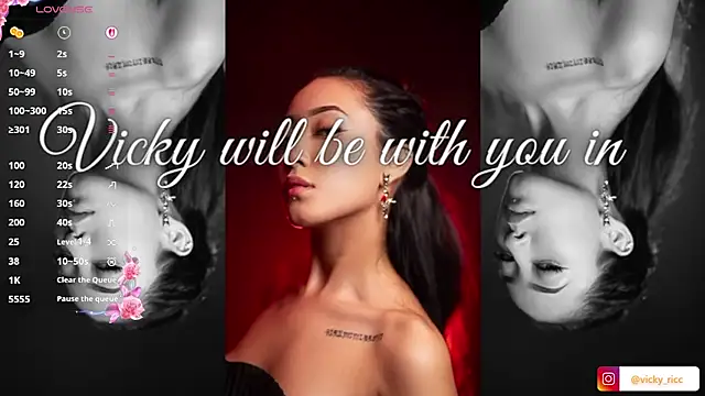 victoria ricci a online show from October 2025 04:01:01 AM