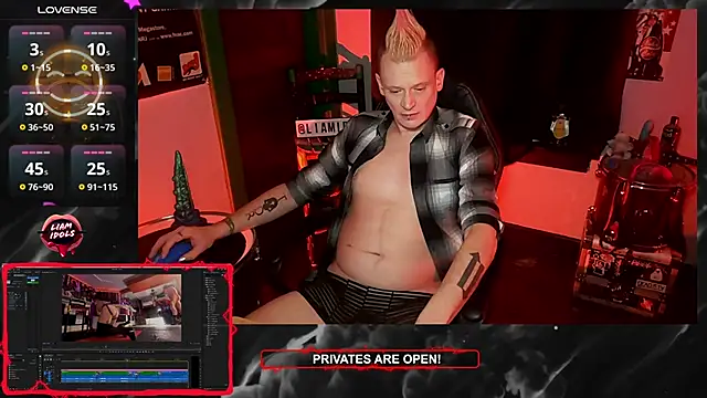 LiamIdols online show from January 2025 06:24:02 PM