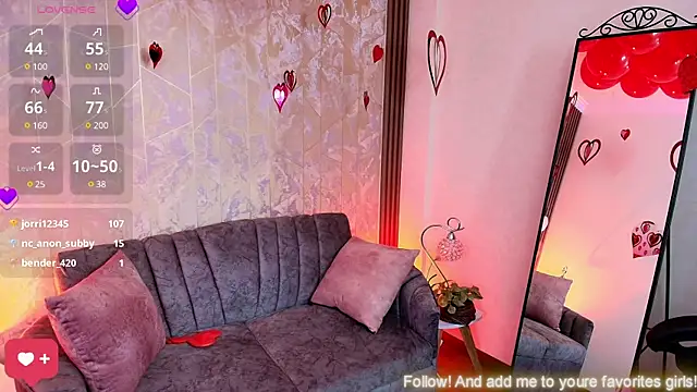 Aurora thomas  1 online show from February 2025 04:20:01 PM