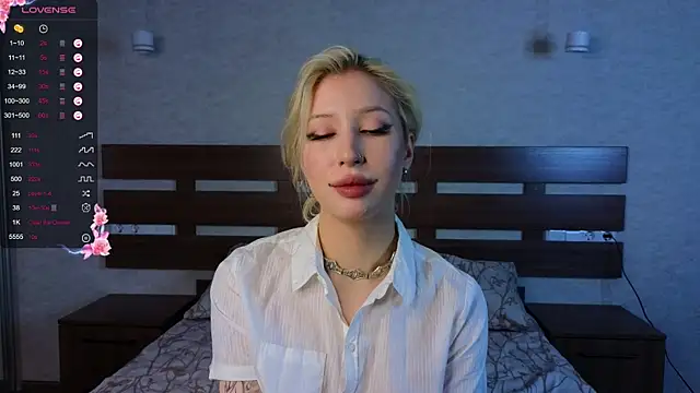 Snapshot of SallyCha chatting on February 2025 09:15:01 PM SallyCha online show from February 2025 09:15:01 PM