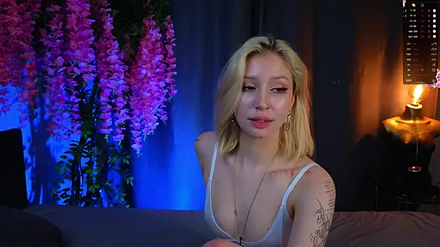 Snapshot of SallyCha chatting on February 2025 02:40:01 AM SallyCha online show from February 2025 02:40:01 AM