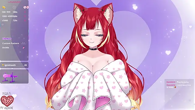 Snapshot of LewdKira_VT chatting on February 2025 06:19:01 AM LewdKira VT online show from February 2025 06:19:01 AM