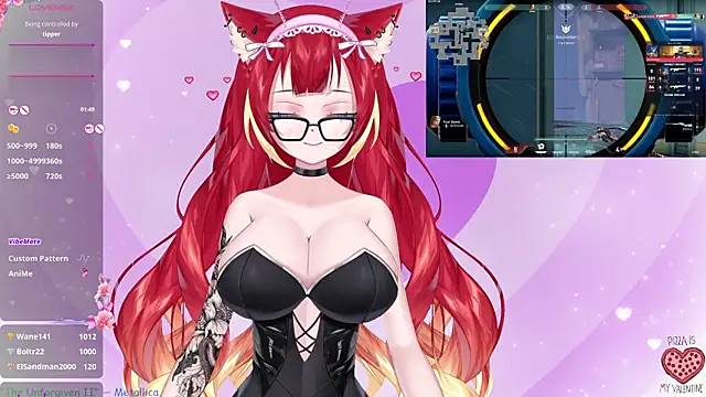 Snapshot of LewdKira_VT chatting on February 2025 10:23:02 AM LewdKira VT online show from February 2025 10:23:02 AM