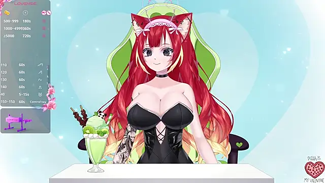 Snapshot of LewdKira_VT chatting on February 2025 06:45:01 AM LewdKira VT online show from February 2025 06:45:01 AM