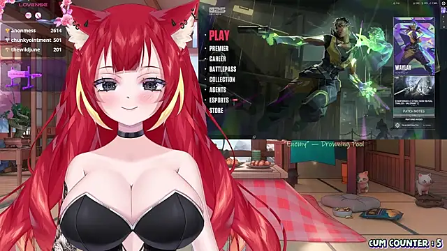 Snapshot of LewdKira_VT chatting on March 2025 11:05:02 AM LewdKira VT online show from March 2025 11:05:02 AM