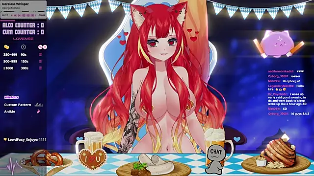 Snapshot of LewdKira_VT chatting on September 2025 03:27:02 PM LewdKira VT online show from September 2025 03:27:02 PM