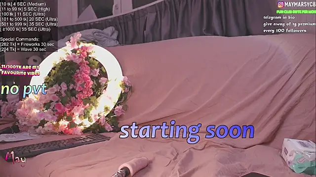 may marsy online show from August 2026 11:07:02 PM