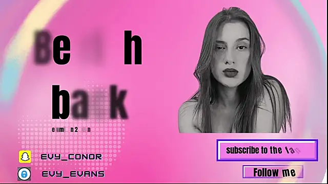 Snapshot of Evy_conor chatting on September 2025 12:21:02 PM Evy conor online show from September 2025 12:21:02 PM