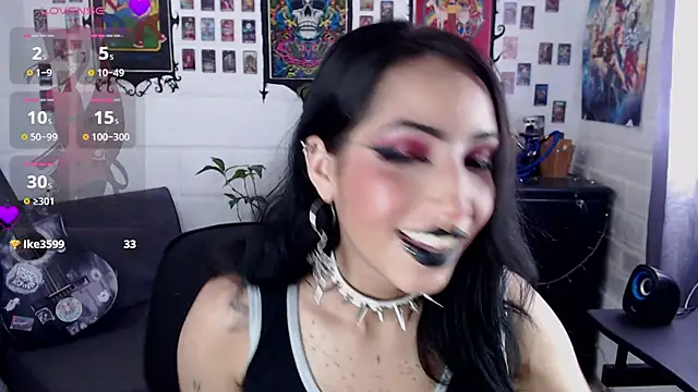 Nyx Blackmoon online show from February 2025 04:19:02 PM