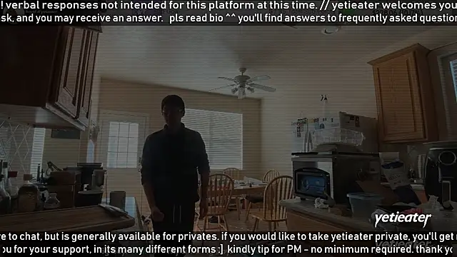 Snapshot of yetieater chatting on February 2026 04:38:02 PM yetieater online show from February 2026 04:38:02 PM