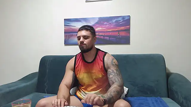 Tiberius hunk online show from November 2025 04:56:01 AM