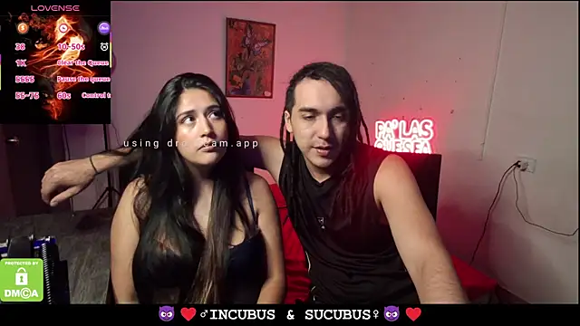 incubus2sucubus online show from January 2026 08:01:01 PM