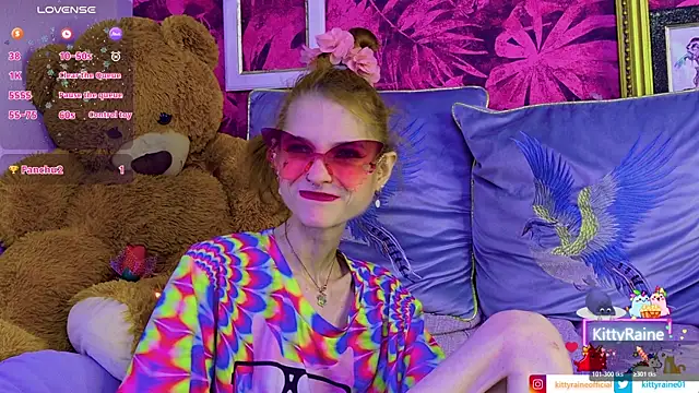 KittyRaine online show from July 2026 12:53:01 PM