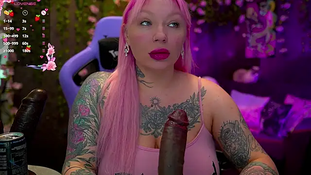 Snapshot of BlackedBarbie chatting on September 2025 12:52:01 PM BlackedBarbie online show from September 2025 12:52:01 PM