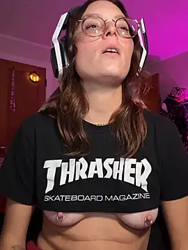 Snapshot of SpaceCowWhore chatting on October 2025 12:17:02 AM SpaceCowWhore online show from October 2025 12:17:02 AM