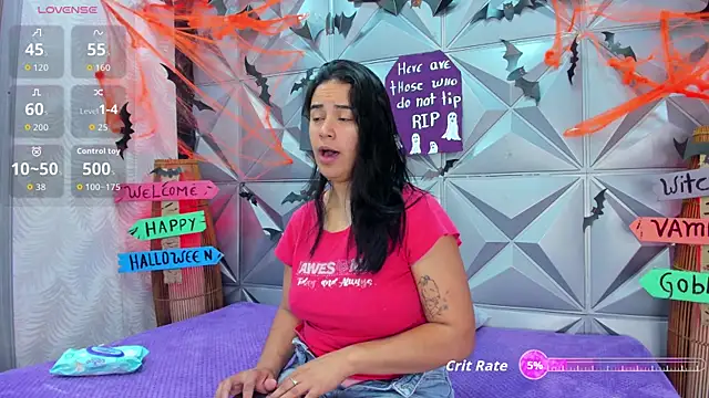 GreciaFox1 online show from October 2025 11:25:01 AM