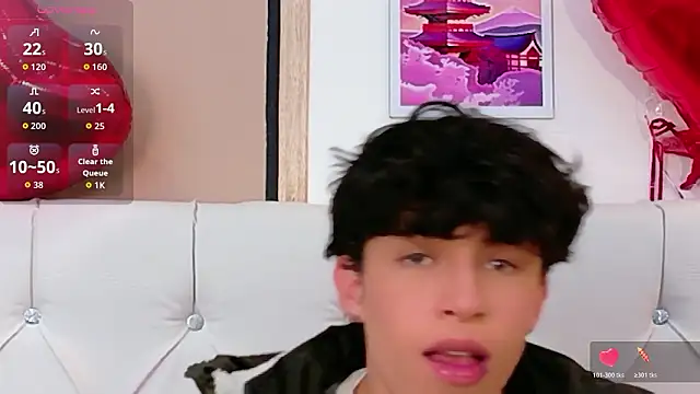 Axel  Evans online show from March 2026 01:16:02 PM