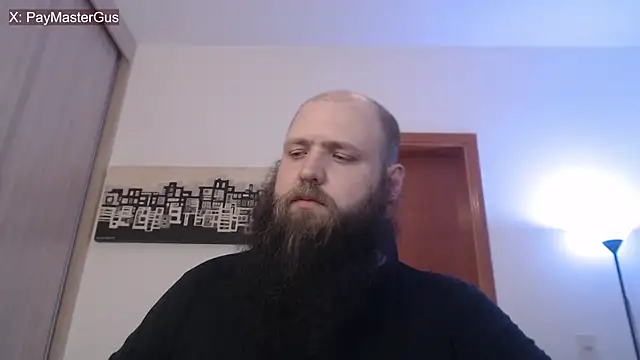 Snapshot of PayMasterGus chatting on November 2025 12:42:02 AM PayMasterGus online show from November 2025 12:42:02 AM