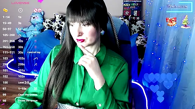 MilaRay online show from December 2024 05:16:01 PM