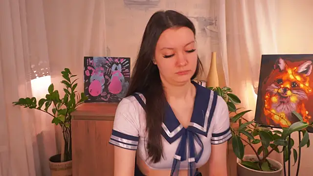 Snapshot of EvaDowe chatting on October 2025 04:01:02 AM EvaDowe online show from October 2025 04:01:02 AM