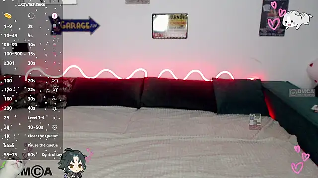 AmourLily online show from April 2026 12:28:01 PM