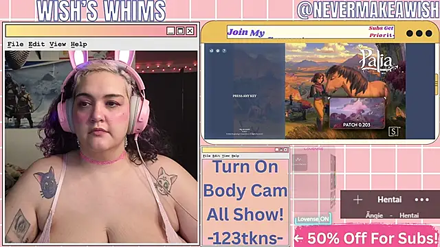 nevermakeawish online show from June 2026 09:43:02 AM