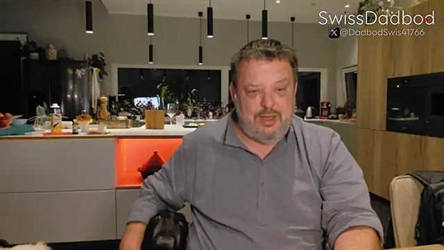 Snapshot of SwissDadbod chatting on October 2025 06:59:01 PM SwissDadbod online show from October 2025 06:59:01 PM