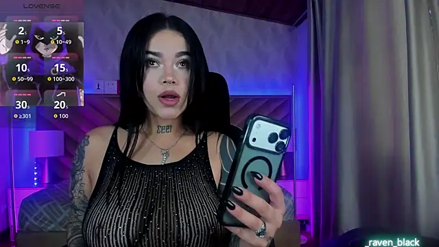  raven black online show from May 2026 11:40:02 AM