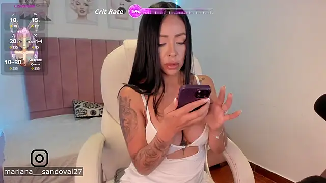 Snapshot of MarianaSandoval27 chatting on October 2025 04:57:02 PM MarianaSandoval27 online show from October 2025 04:57:02 PM