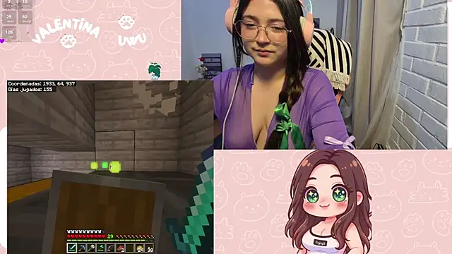 Snapshot of valentinauwu chatting on March 2026 04:41:01 AM valentinauwu online show from March 2026 04:41:01 AM