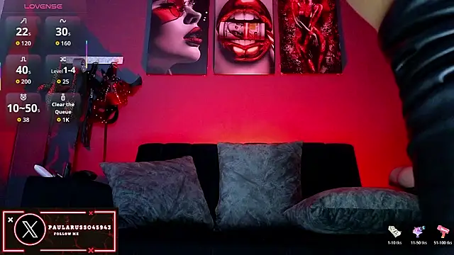 Snapshot of PaulaRussso chatting on February 2026 06:12:02 PM PaulaRussso online show from February 2026 06:12:02 PM