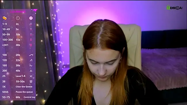 red  dizzy online show from October 2025 10:23:02 PM