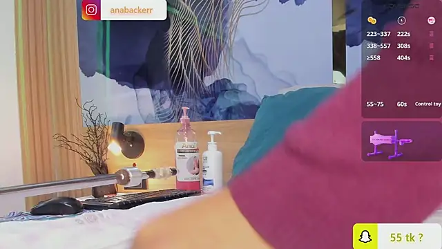 Anabacker01 online show from February 2026 07:09:02 PM