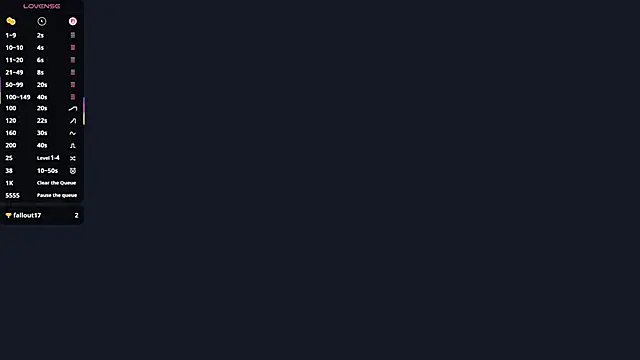 FieryAmelia online show from November 2025 02:17:02 PM