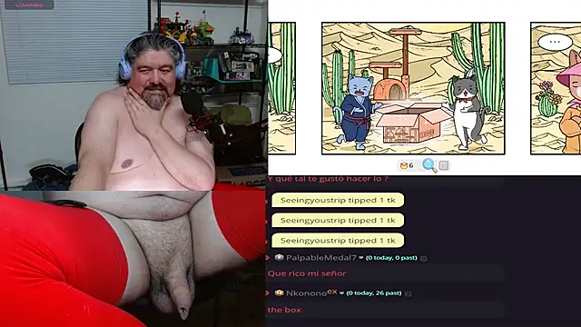 Snapshot of geekycastillo chatting on March 2026 05:01:02 AM geekycastillo online show from March 2026 05:01:02 AM