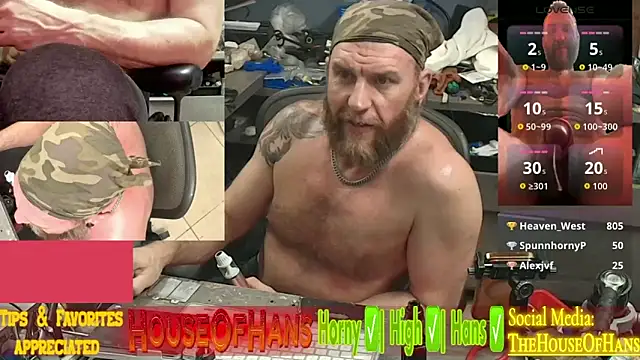 HouseOfHans online show from March 2026 01:26:02 PM