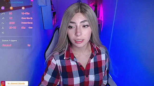 channel blondee online show from April 2026 12:10:01 AM