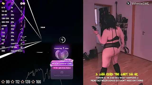 VelvetteSWE online show from June 2026 05:56:02 AM