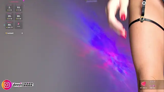 Devvil2222 online show from March 2026 07:41:02 PM