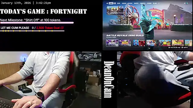 Snapshot of DeanonCam chatting on January 2026 09:42:02 PM DeanonCam online show from January 2026 09:42:02 PM