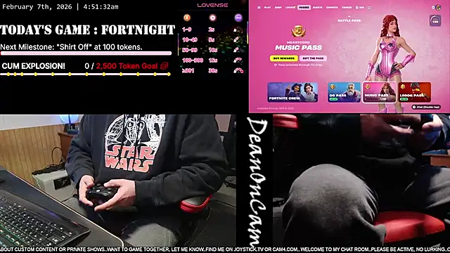 Snapshot of DeanonCam chatting on February 2026 10:52:02 AM DeanonCam online show from February 2026 10:52:02 AM