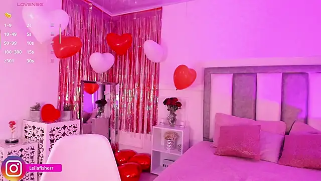 Snapshot of Leilafisherr chatting on February 2026 10:06:02 PM Leilafisherr online show from February 2026 10:06:02 PM