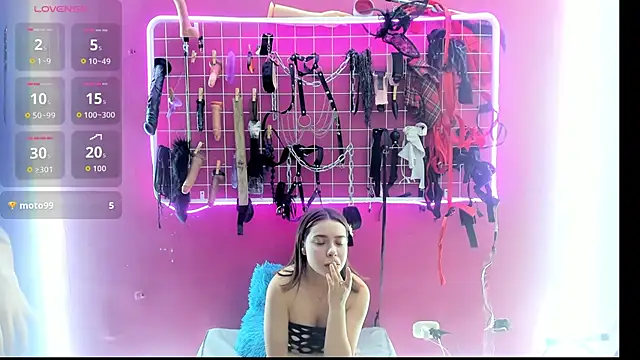 Slave Melany bdsm online show from March 2026 07:32:01 PM