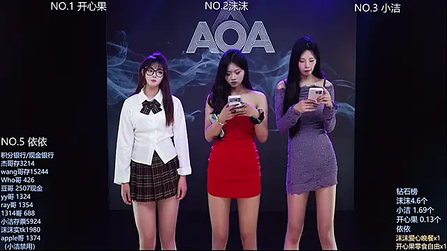 Snapshot of __AOA__ chatting on February 2026 08:14:02 PM AOA online show from February 2026 08:14:02 PM