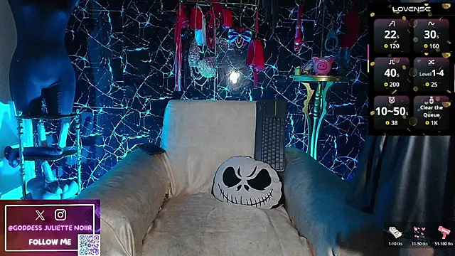 GoddessJulietteNoiir online show from April 2026 10:58:02 AM