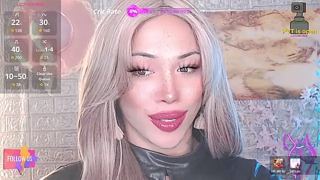 Ms amor powers ts online show from April 2026 01:41:02 PM