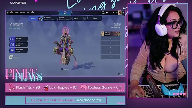 PixieePlays online show from April 2026 04:01:01 AM