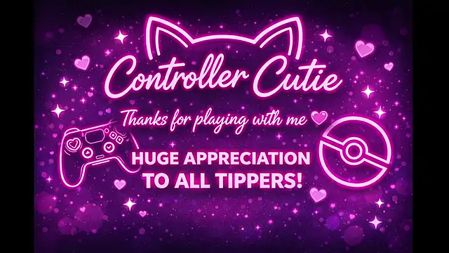 Controllercutie online show from April 2026 02:45:01 PM